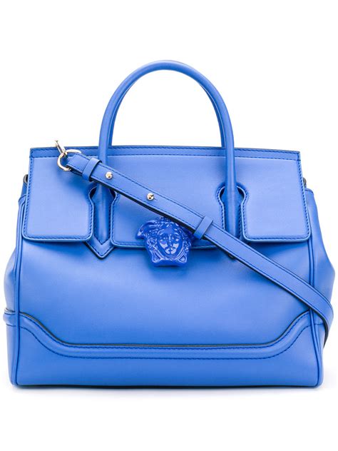 versace bag blue|Versace purses black bronze.